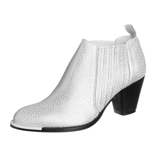 KINGSMEN - ankle boot - Beau Coops - kolor srebrny