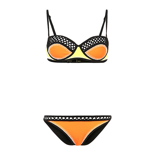 JENNIFER - bikini - Bondi Born - kolor pomarańczowy