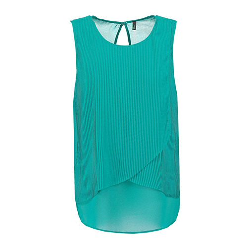 SOLEIL - bluzka - Benetton - kolor jasnozielony