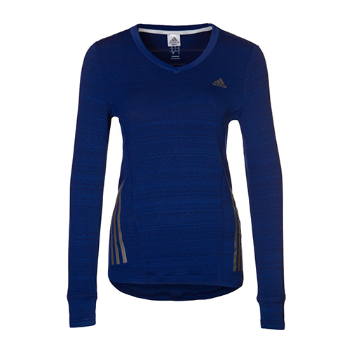 SUPERNOVA - bluzka z długim rękawem - adidas Performance - kolor niebieski