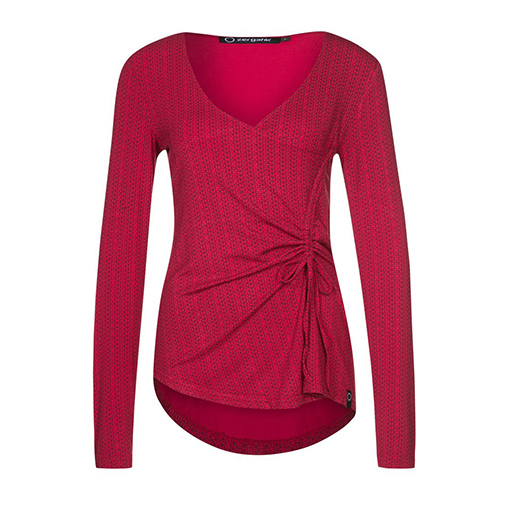 MIAMI - bluzka z długim rękawem - Zergatik - kolor czerwony