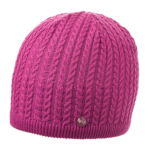 MELANIE - czapka - Bula - kolor różowy