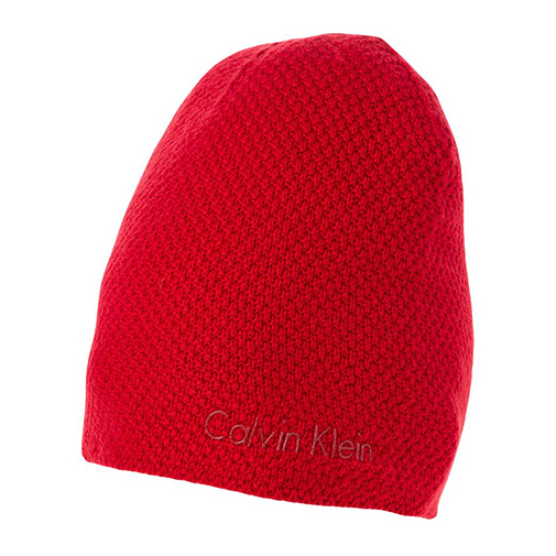 EMMA - czapka - Calvin Klein - kolor czerwony
