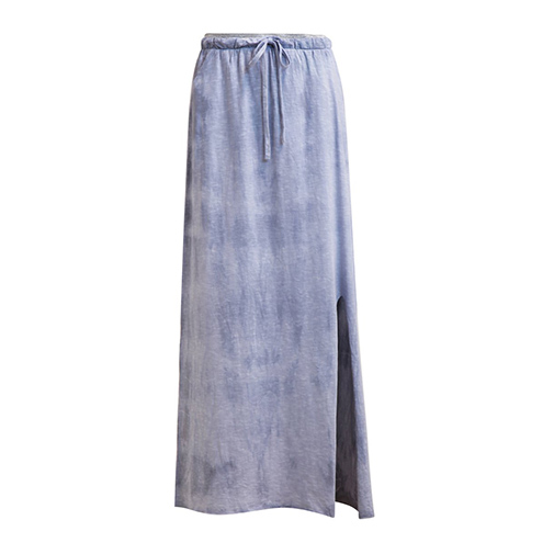 MALHIA - długa spódnica - Aaiko - kolor niebieski