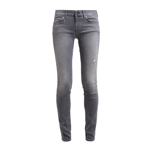 CRISTEN - jeans skinny fit - 7 for all mankind - kolor szary