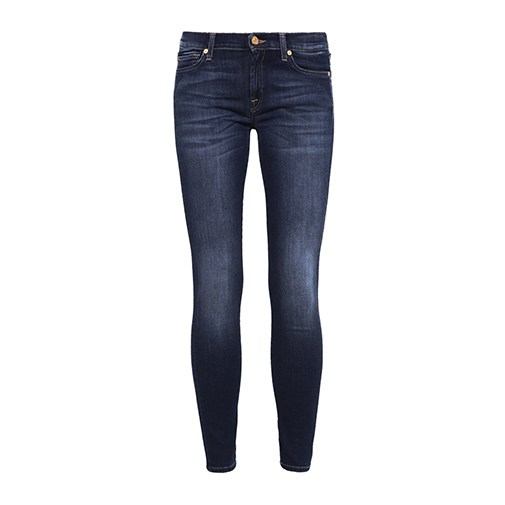 THE SKINNY B(AIR) - jeans skinny fit - 7 for all mankind - kolor niebieski