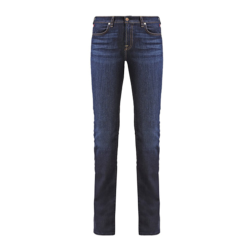 ICONIC - jeansy bootcut - 7 for all mankind - kolor niebieski