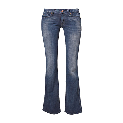 A POCKET - jeansy bootcut - 7 for all mankind - kolor niebieski