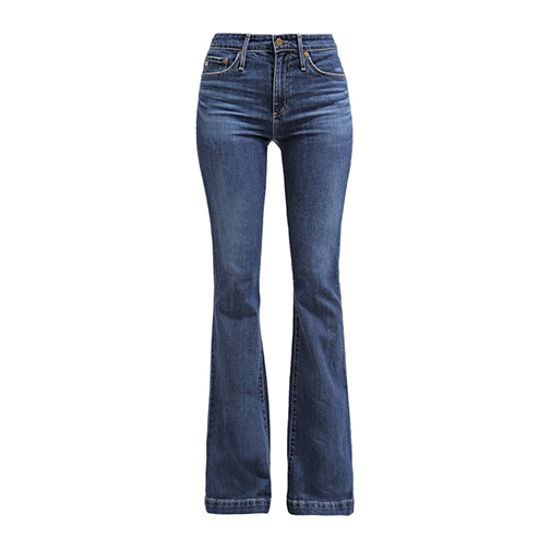 JANIS - jeansy bootcut - AG Jeans - kolor niebieski
