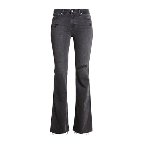 JANIS - jeansy bootcut - AG Jeans - kolor szary