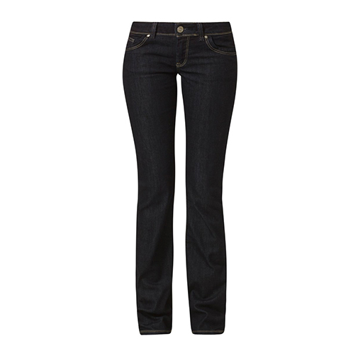LAURA - jeansy bootcut - Cross Jeanswear - kolor czarny