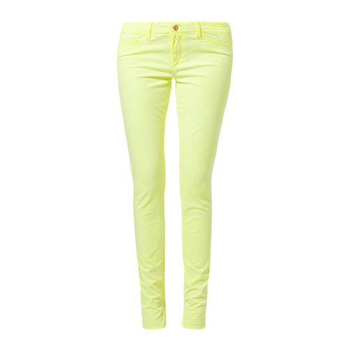 PAMELA - jeansy slim fit - Amy Gee - kolor żółty