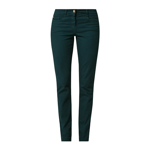 ZURI - jeansy slim fit - Atelier Gardeur - kolor turkusowy