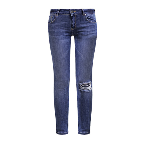 JP GROUPIE - jeansy slim fit - Bik Bok - kolor niebieski