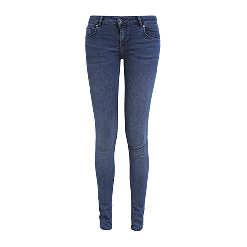 LOU - jeansy slim fit - Bik Bok - kolor niebieski