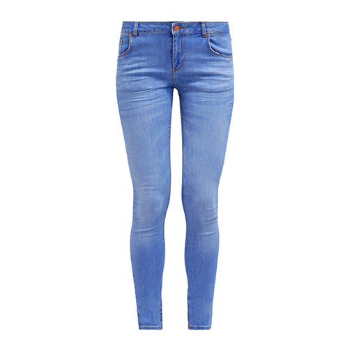 GROUPIE - jeansy slim fit - Bik Bok - kolor niebieski