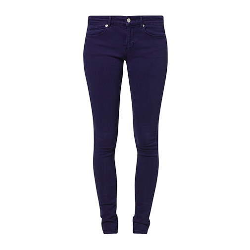 ALICIA - jeansy slim fit - Cross Jeanswear - kolor fioletowy