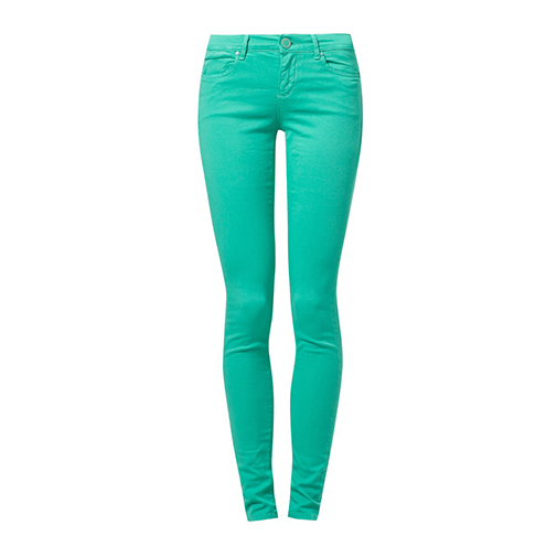 ALICIA - jeansy slim fit - Cross Jeanswear - kolor jasnozielony