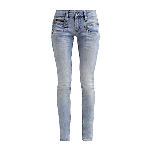 ALEXA - jeansy slim fit - Freeman T. Porter - kolor niebieski