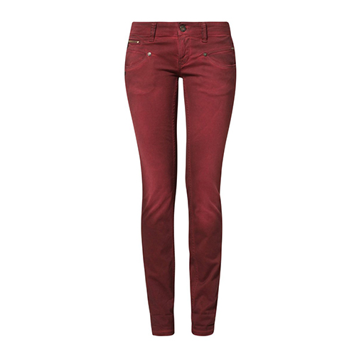 ALEXA - jeansy slim fit - Freeman T. Porter - kolor czerwony