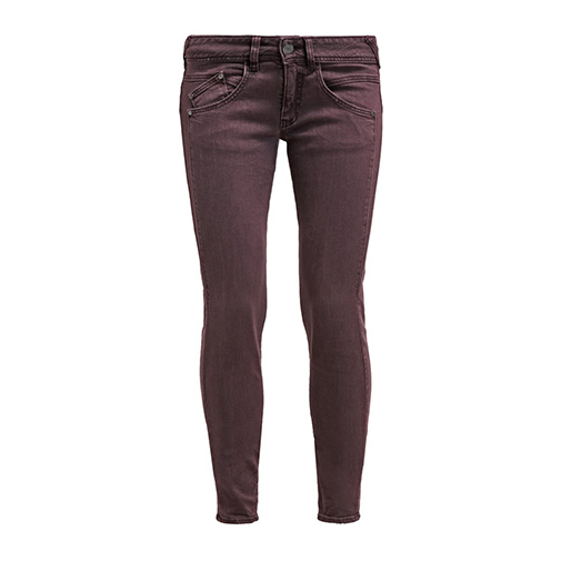 GILA SLIM - jeansy slim fit - Herrlicher - kolor czerwony