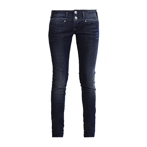 BIRDY SLIM - jeansy slim fit - Herrlicher - kolor niebieski