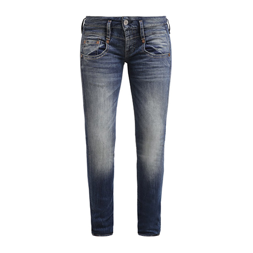 PITCH SLIM - jeansy slim fit - Herrlicher - kolor niebieski