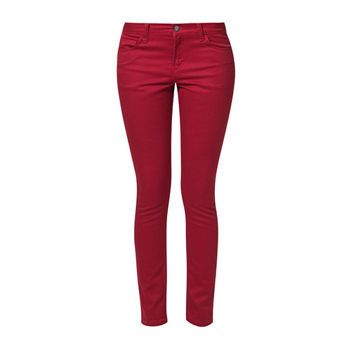 SANTA - jeansy slim fit - Mazine - kolor czerwony