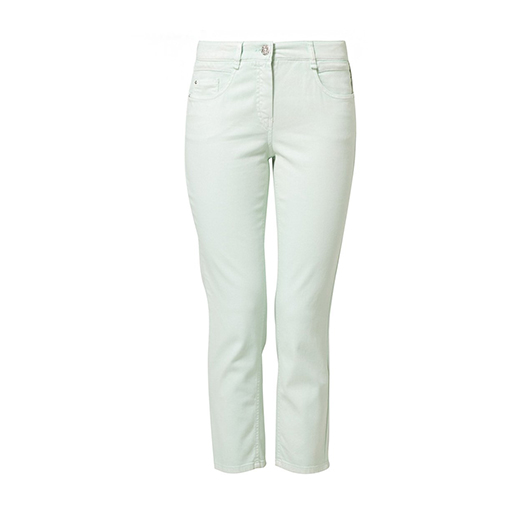 ZURIV - jeansy slim fit zielony - Atelier Gardeur - kolor turkusowy