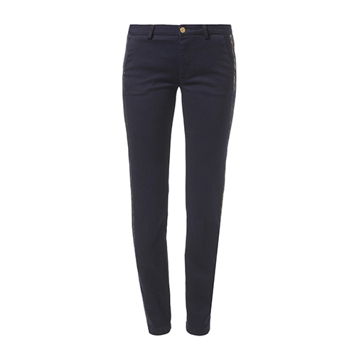 ROXANNE CHINO - jeansy straight leg - 7 for all mankind - kolor niebieski