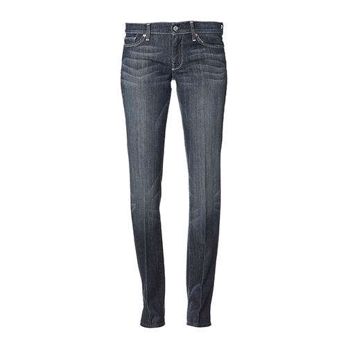 STRAIGHT LEG - jeansy straight leg - 7 for all mankind - kolor niebieski