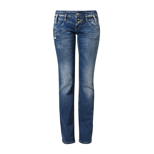 COLORADO - jeansy straight leg - Freeman T. Porter - kolor niebieski