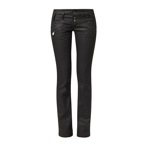 COLORADO - jeansy straight leg - Freeman T. Porter - kolor czarny