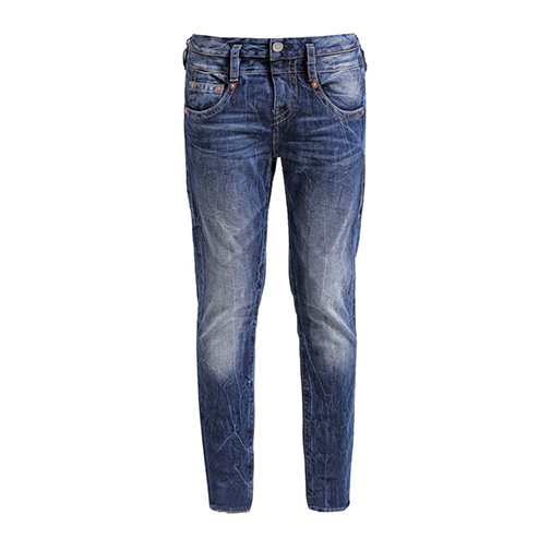 PITCH BOY - jeansy straight leg - Herrlicher - kolor niebieski