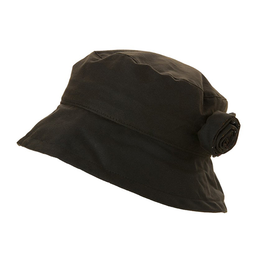 VALERIE - kapelusz - Barbour - kolor ciemnozielony