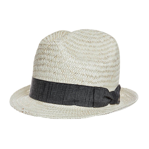 FERNALES - kapelusz beżowy - Bailey of Hollywood - kolor biały