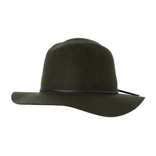 WESLEY - kapelusz - Brixton - kolor ciemnozielony