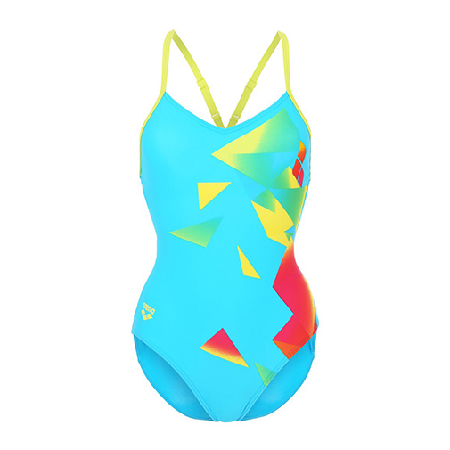 PATTERN - kostium kąpielowy - Arena - kolor niebieski