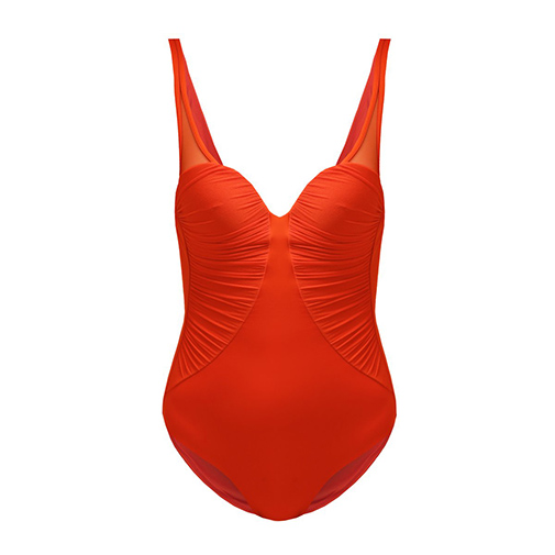 HOT - kostium kąpielowy - La Perla - kolor pomarańczowy