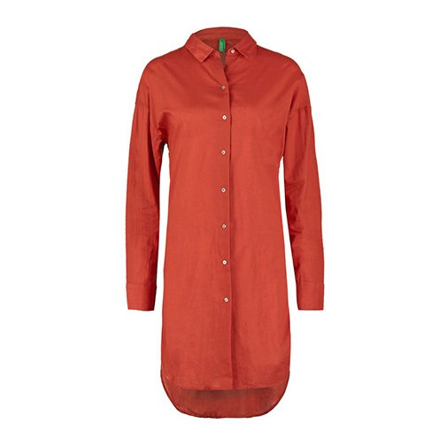 SAHARIENNE - koszula - Benetton - kolor czerwony