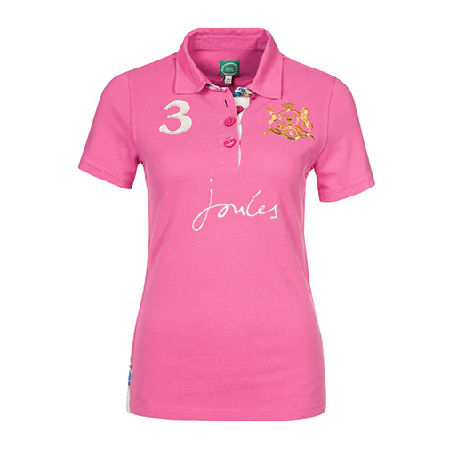 BEAUFORTLARK - koszulka polo - Joules - kolor różowy