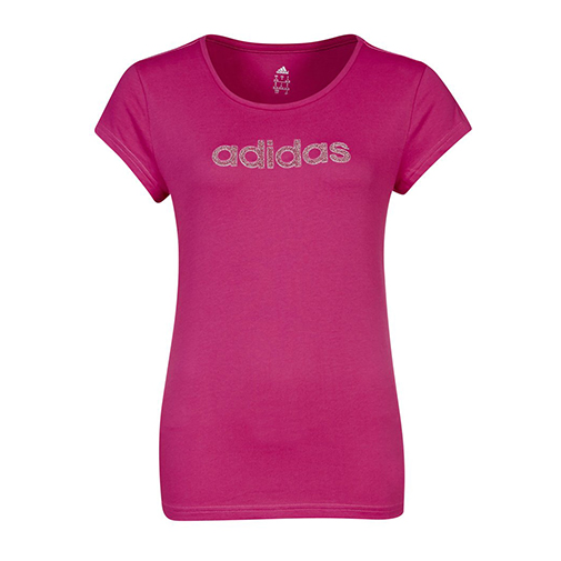 GLAM - koszulka sportowa - adidas Performance - kolor różowy