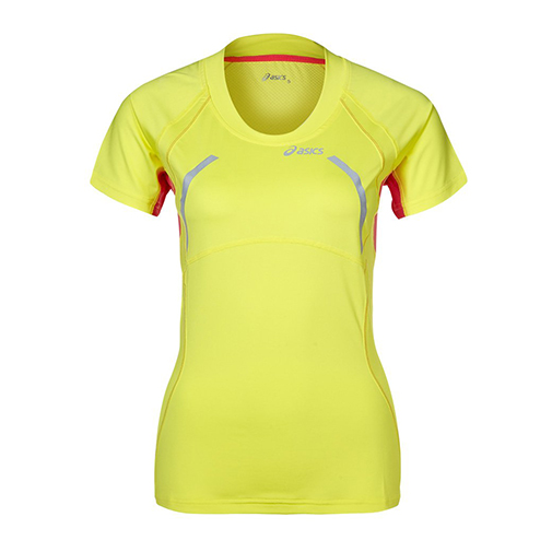 SCOOP - koszulka sportowa - ASICS - kolor żółty