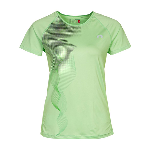 IMOTION PRINT - koszulka sportowa - Newline - kolor jasnozielony