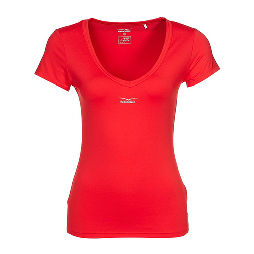 FARAH - koszulka sportowa - Venice Beach - kolor czerwony