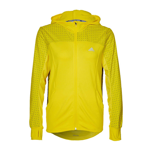 RESPONSE ICON - kurtka do biegania - adidas Performance - kolor żółty