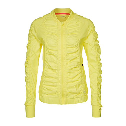 AY ROUCHED - kurtka do biegania - ASICS - kolor żółty
