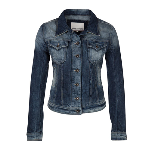 MIRA - kurtka jeansowa - Freeman T. Porter - kolor niebieski