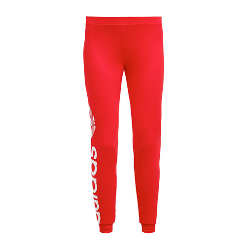 LINEAR - legginsy - adidas Originals - kolor czerwony