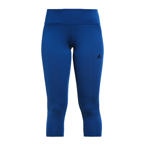 BASICS - legginsy - adidas Performance - kolor niebieski